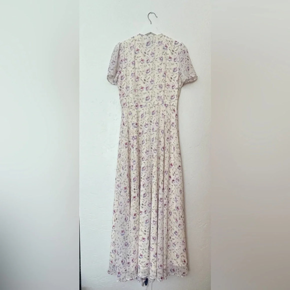 NWOT FLORAL JESSAKAE WRAP DRESS - Picture 2 of 7